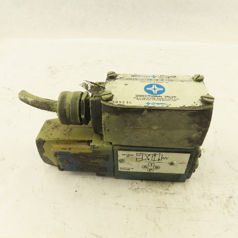 Vickers DG4V-3-2A-W-B-10 Hydraulic Directional Valve 4/2 Way Single 120V Coil