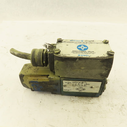 Vickers DG4V-3-2A-W-B-10 Hydraulic Directional Valve 4/2 Way Single 120V Coil