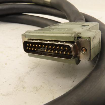 Hrstot CNB32 25 Pin Male Serial Connector Multi Conductor Extension Cable 7'