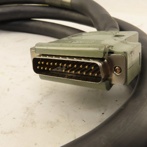 Hrstot CNB32 25 Pin Male Serial Connector Multi Conductor Extension Cable 7'
