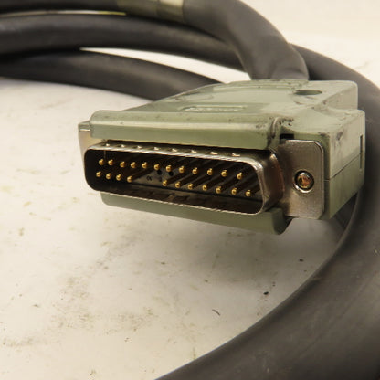 Hrstot CNB32 25 Pin Male Serial Connector Multi Conductor Extension Cable 7'