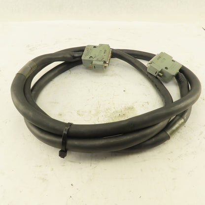 Hrstot CNB32 25 Pin Male Serial Connector Multi Conductor Extension Cable 7'