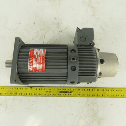 Magna 181-18-0100-0 2000RPM 133.4V Max Permanent Magnet DC Servo W/ Tachometer