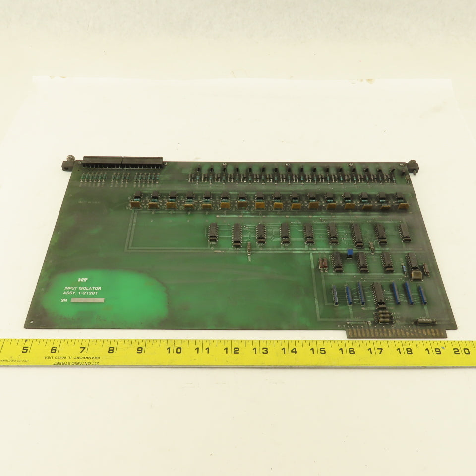 Kearney & Trecker 1-21281 Input Isolator Assembly