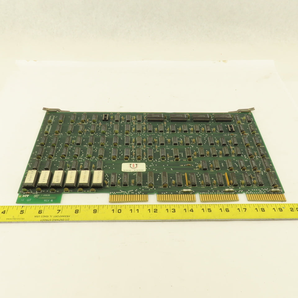 Kearney & Trecker 1-20636 Rev. 4 CPU Assembly