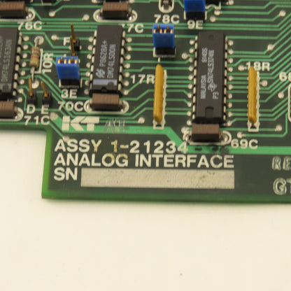 Kearney & Trecker 1-21234 Analog Interface Assembly