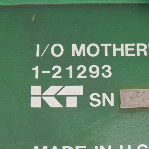 Kearney & Trecker 1-21293 I/O Motherboard Chassis Assembly