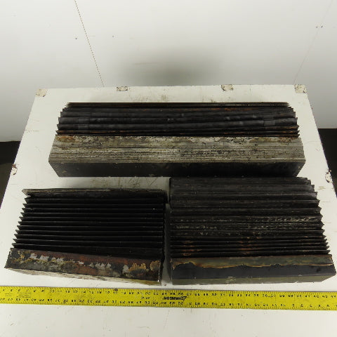 Jungner  PSA-600 Rotary Grinder Way Cover Lot Of 3