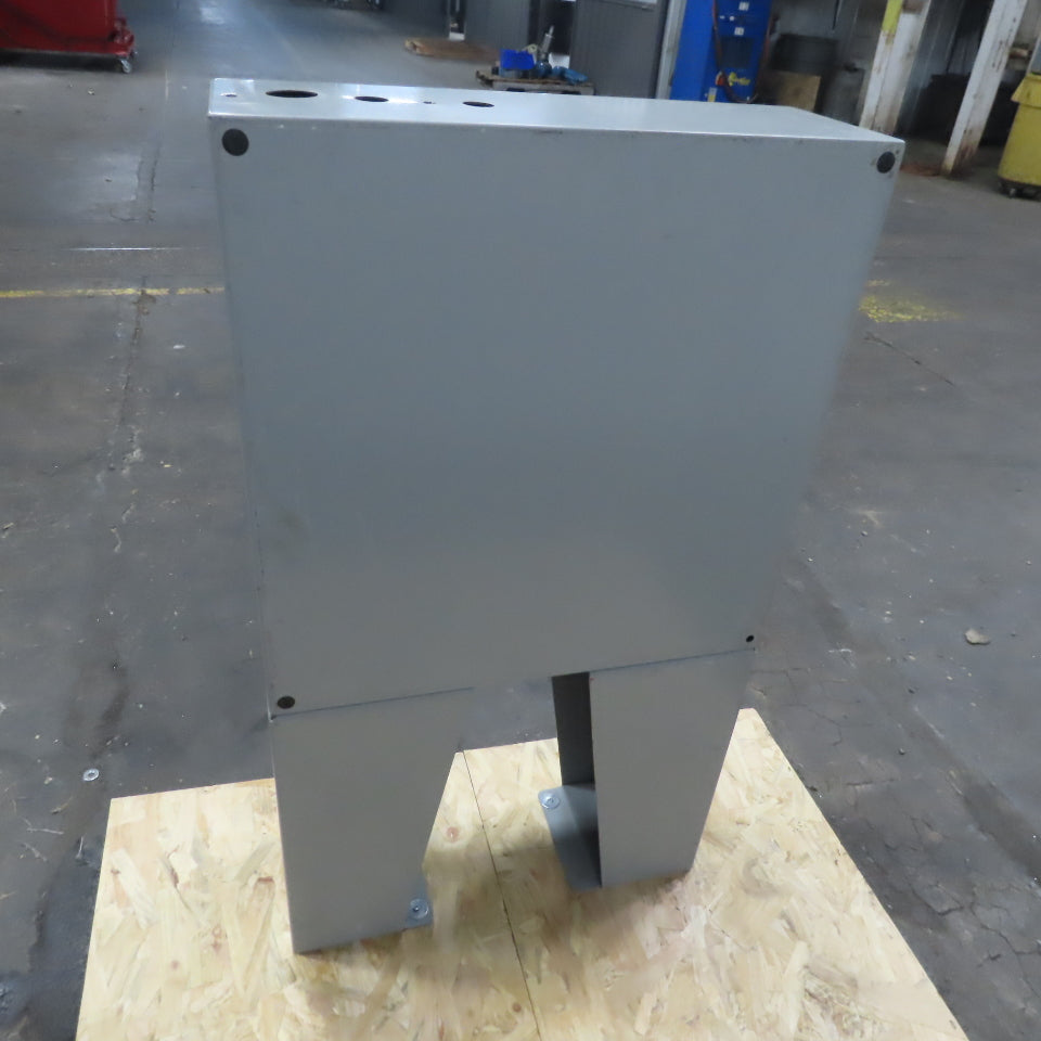 SCE 24EL2408LP Electrical Enclosure 24x24x8" Free Standing Hinged W/Back Plate