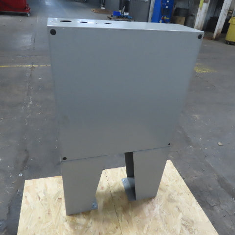 SCE 24EL2408LP Electrical Enclosure 24x24x8" Free Standing Hinged W/Back Plate