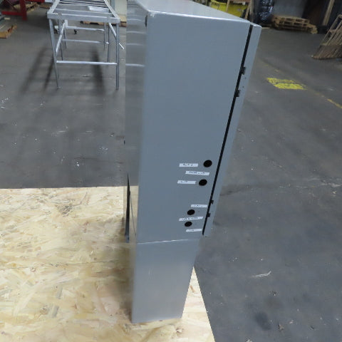 SCE 24EL2408LP Electrical Enclosure 24x24x8" Free Standing Hinged W/Back Plate