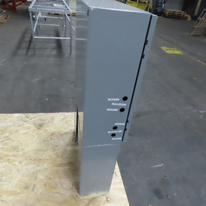 SCE 24EL2408LP Electrical Enclosure 24x24x8" Free Standing Hinged W/Back Plate