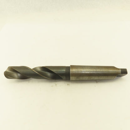 National 1-9/16" Twist Drill 2 Flute Morse Taper #5 MT5 14" OAL 118° Point