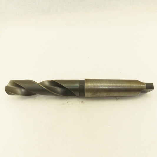 National 1-9/16" Twist Drill 2 Flute Morse Taper #5 MT5 14" OAL 118° Point