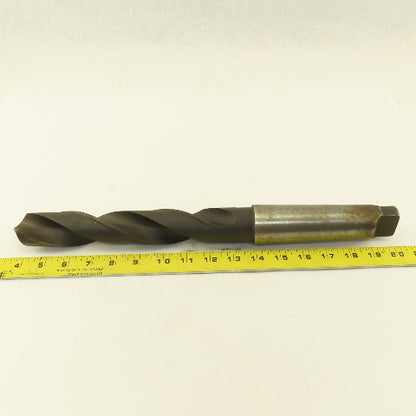 Cle-Forge 1-17/32" Twist Drill 2 Flute Morse Taper #5 MT5 16" OAL 118° Point