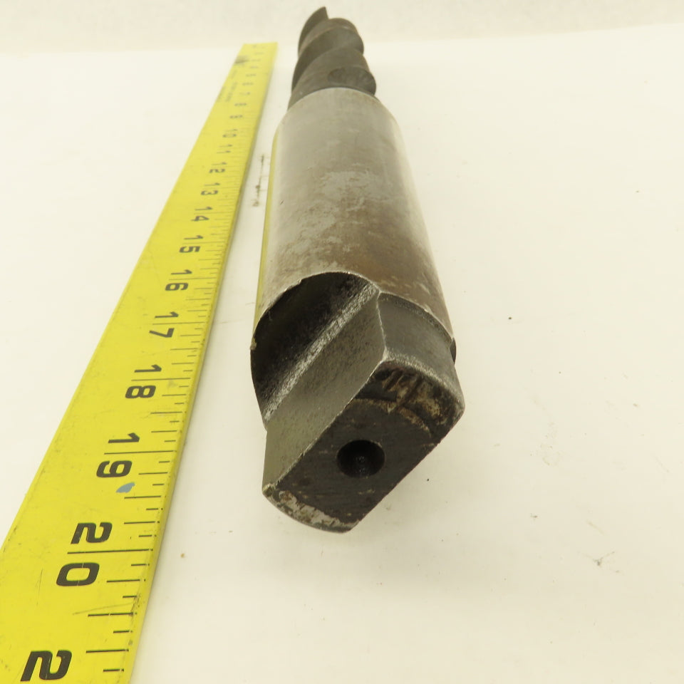 Cle-Forge 1-17/32" Twist Drill 2 Flute Morse Taper #5 MT5 16" OAL 118° Point