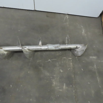 10" to 4-1/2" Diameter x 141"L 1-1/2"ID 304 Stainless Steel Conveyor Auger Screw
