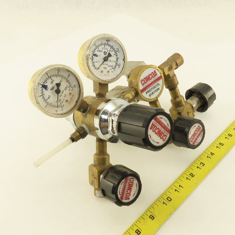 Concoa 6012324-01-320C Resonator Laser Gas 2 Stage Regulator Protocol Station