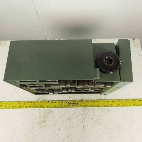 Brown & Sharpe Ultramatic No. 2 Feed Gear W/ Storage Compartment Lot Of 36