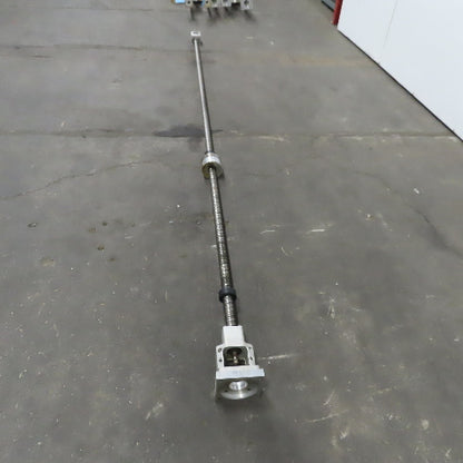 1-1/2" (2) Pitch Multiple Start  Ball Screw & Nut Assembly 140"L 1-1/2" Diameter