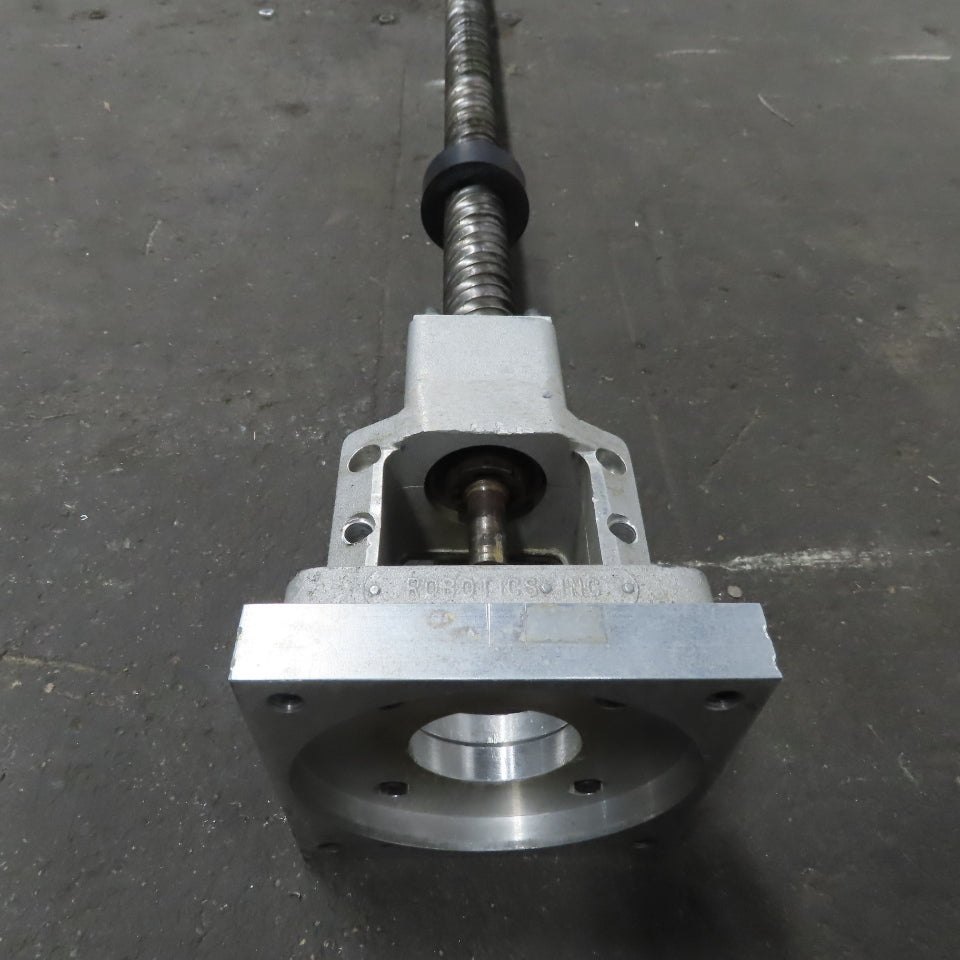 1-1/2" (2) Pitch Multiple Start  Ball Screw & Nut Assembly 140"L 1-1/2" Diameter