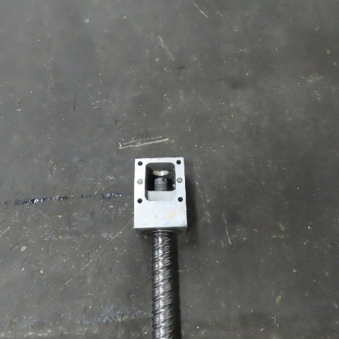 1-1/2" (2) Pitch Multiple Start  Ball Screw & Nut Assembly 140"L 1-1/2" Diameter