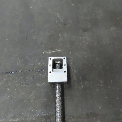 1-1/2" (2) Pitch Multiple Start  Ball Screw & Nut Assembly 140"L 1-1/2" Diameter