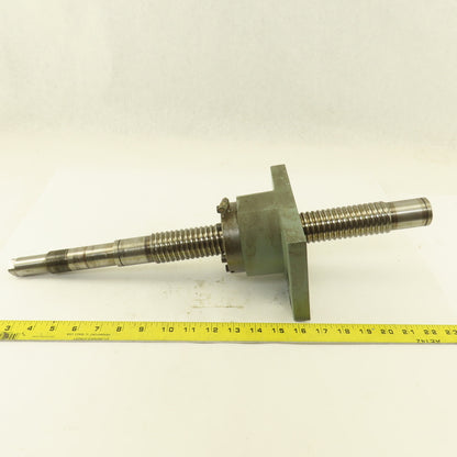 Brown & Sharpe Ultramatic No. 2 Feed Ball Screw Assembly From CNC Turning Center