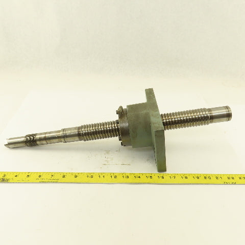 Brown & Sharpe Ultramatic No. 2 Feed Ball Screw Assembly From CNC Turning Center