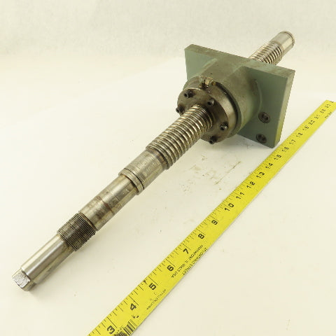 Brown & Sharpe Ultramatic No. 2 Feed Ball Screw Assembly From CNC Turning Center