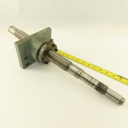 Brown & Sharpe Ultramatic No. 2 Feed Ball Screw Assembly From CNC Turning Center