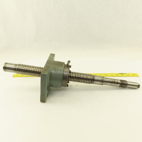 Brown & Sharpe Ultramatic No. 2 Feed Ball Screw Assembly From CNC Turning Center