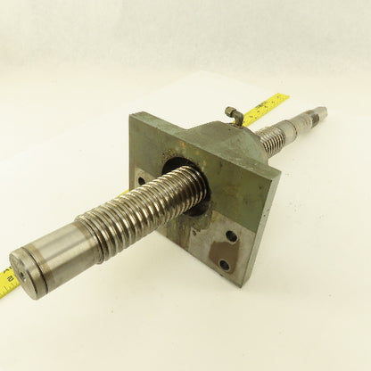 Brown & Sharpe Ultramatic No. 2 Feed Ball Screw Assembly From CNC Turning Center