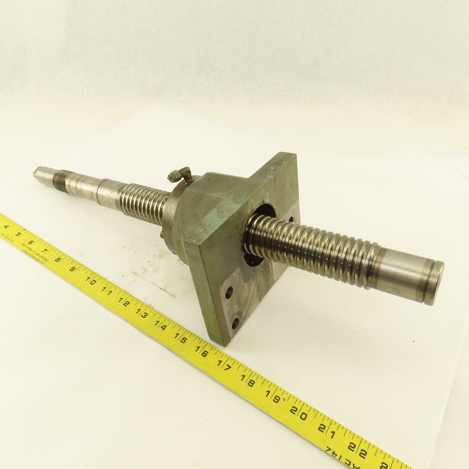 Brown & Sharpe Ultramatic No. 2 Feed Ball Screw Assembly From CNC Turning Center