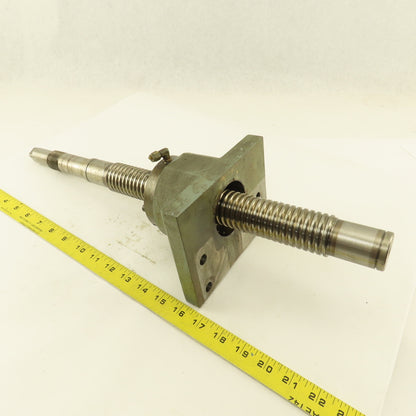 Brown & Sharpe Ultramatic No. 2 Feed Ball Screw Assembly From CNC Turning Center