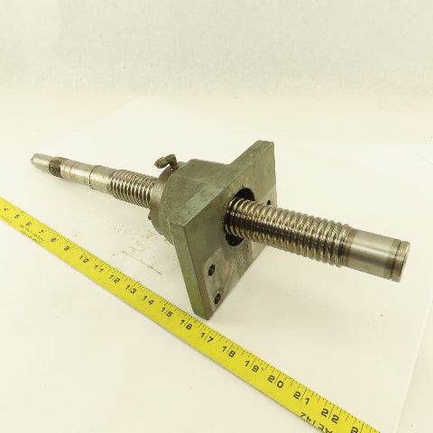 Brown & Sharpe Ultramatic No. 2 Feed Ball Screw Assembly From CNC Turning Center
