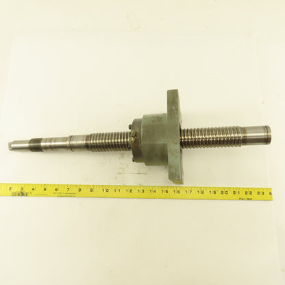 Brown & Sharpe Ultramatic No. 2 Feed Ball Screw Assembly From CNC Turning Center