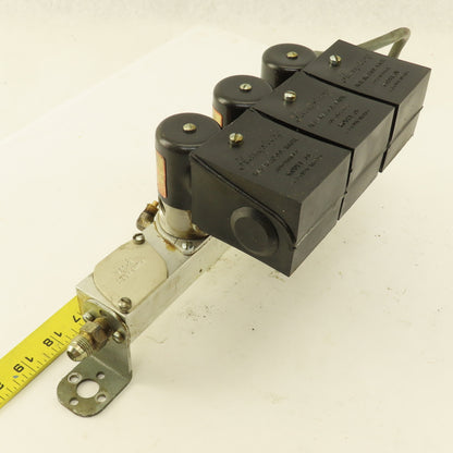 Humphrey TM-4 4 Port Solenoid Operated Lubricator Manifold 24VDC