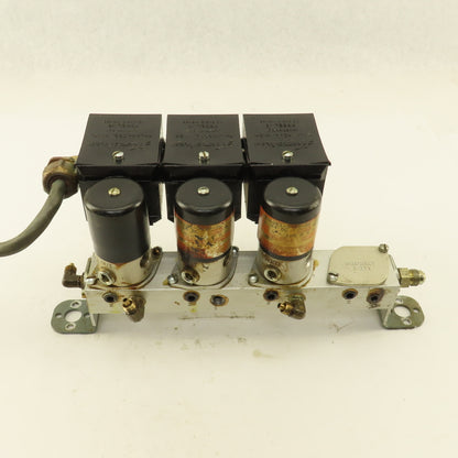 Humphrey TM-4 4 Port Solenoid Operated Lubricator Manifold 24VDC