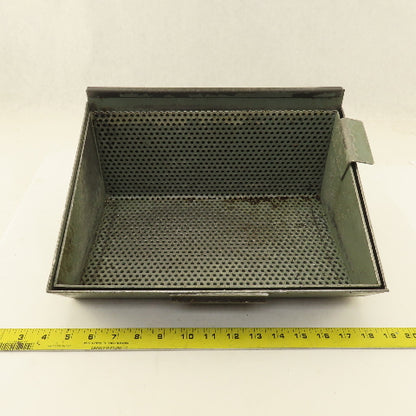 Brown & Sharpe 14" x 10" x 6" Chip Part Strainer Dip Parts Cleaning Basket