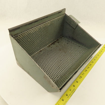 Brown & Sharpe 14" x 10" x 6" Chip Part Strainer Dip Parts Cleaning Basket