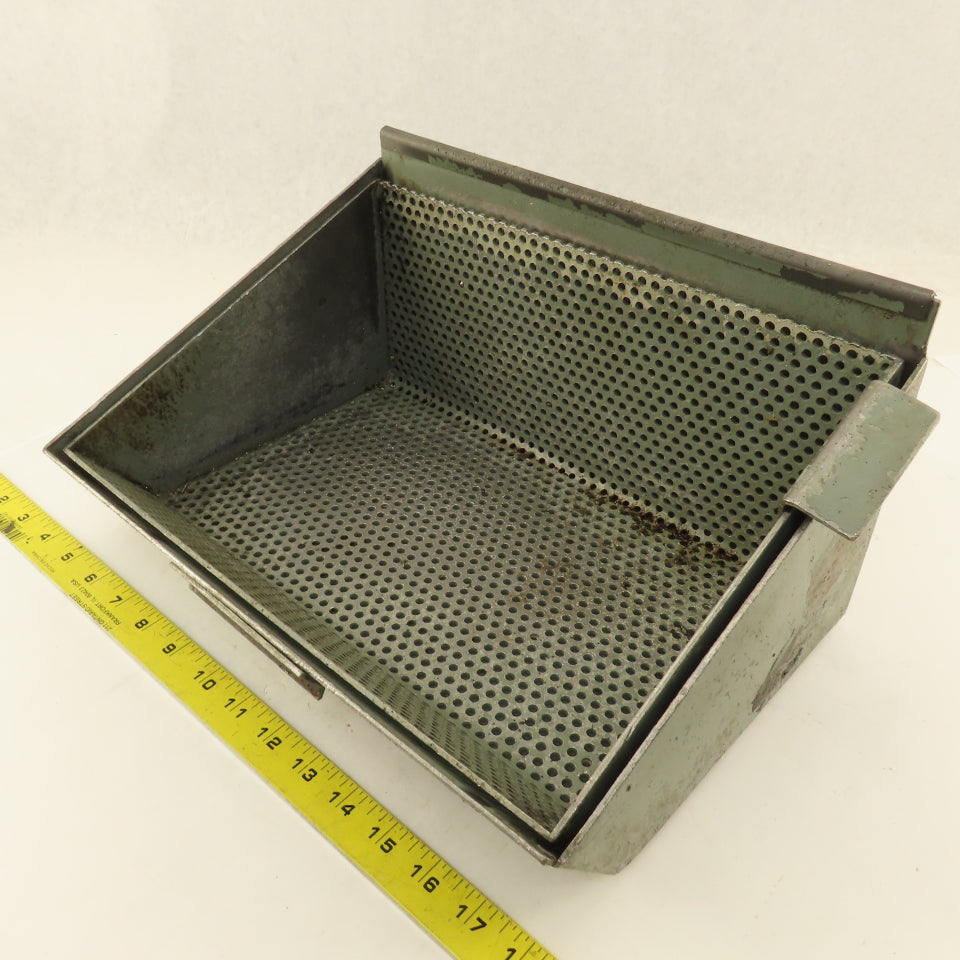 Brown & Sharpe 14" x 10" x 6" Chip Part Strainer Dip Parts Cleaning Basket