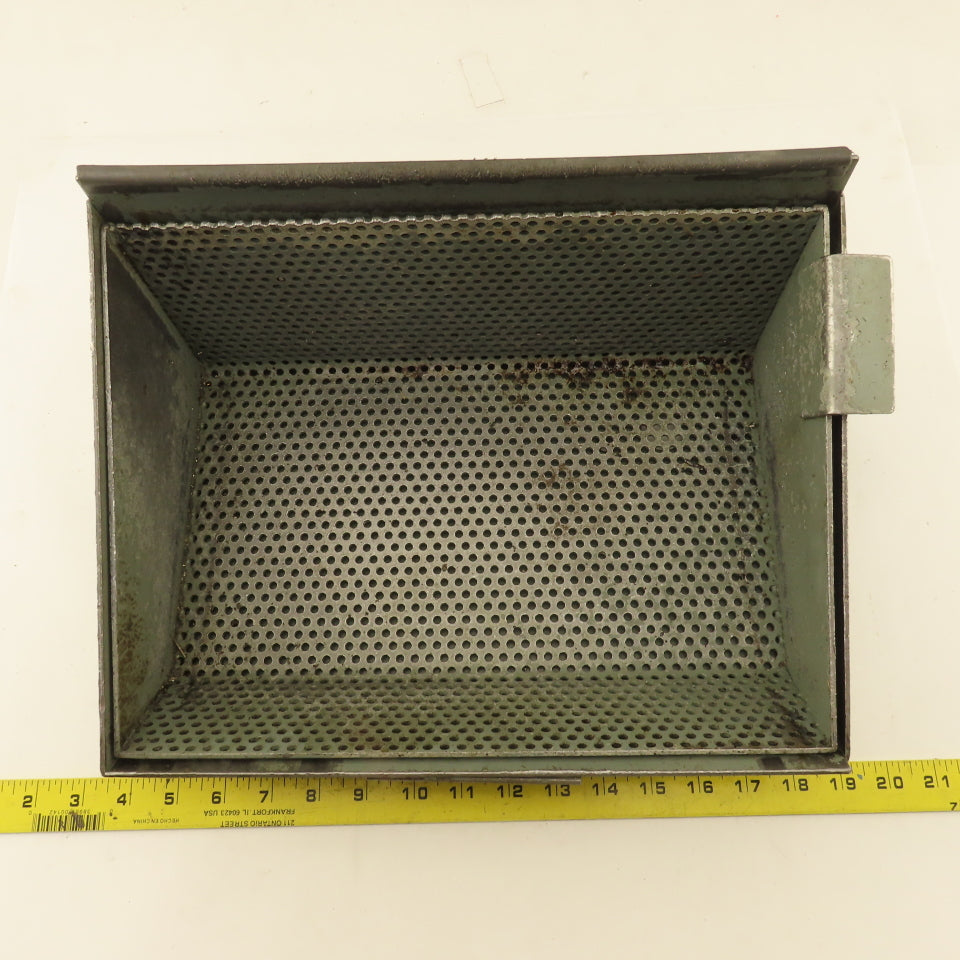 Brown & Sharpe 14" x 10" x 6" Chip Part Strainer Dip Parts Cleaning Basket