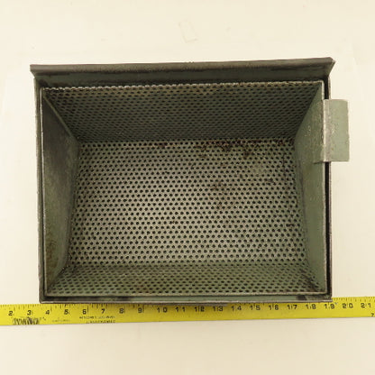 Brown & Sharpe 14" x 10" x 6" Chip Part Strainer Dip Parts Cleaning Basket