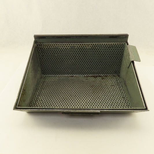 Brown & Sharpe 14" x 10" x 6" Chip Part Strainer Dip Parts Cleaning Basket
