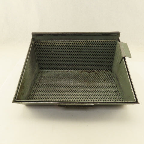 Brown & Sharpe 14" x 10" x 6" Chip Part Strainer Dip Parts Cleaning Basket