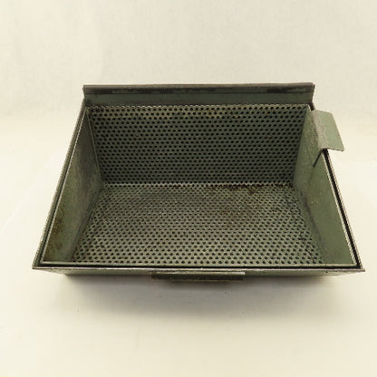 Brown & Sharpe 14" x 10" x 6" Chip Part Strainer Dip Parts Cleaning Basket
