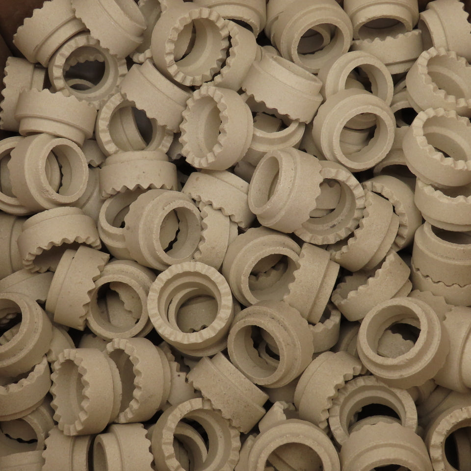 3/4" Weld Stud Shear Connector Ceramic Ferrule Lot Of 170