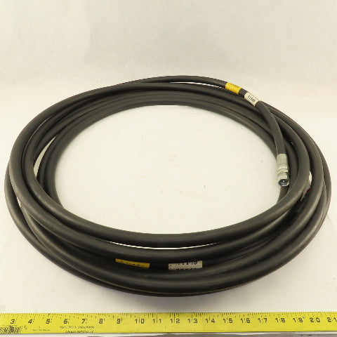 Parker Parflex 1/2" Hydraulic Hose 2000PSI 1/2" JIC Swivel Female Fittings 48'