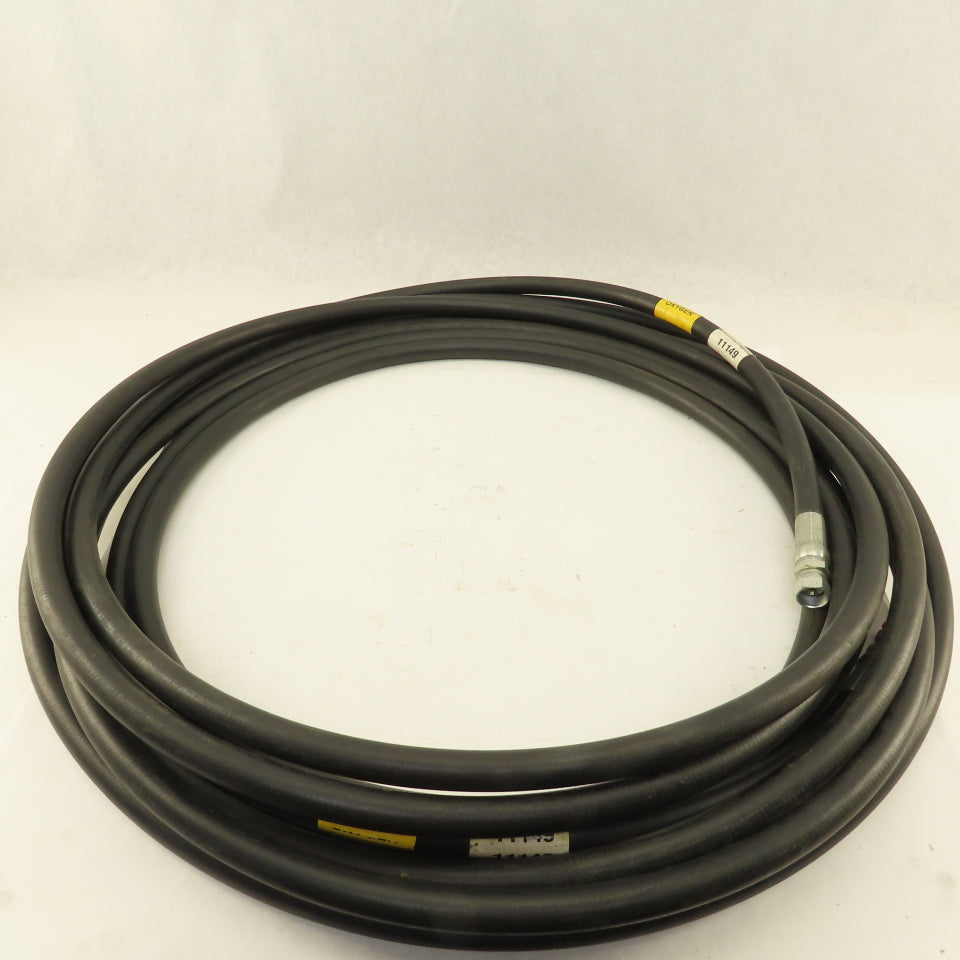 Parker Parflex 1/2" Hydraulic Hose 2000PSI 1/2" JIC Swivel Female Fittings 48'